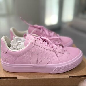 Veja Campo CHROMEFREE leather x Mansur-Gavriel Rosa